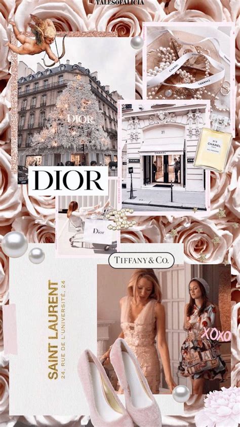 dior collage|dior aesthetic background.